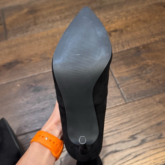 Steve Madden Dominique Black Thigh High Boot - Picture 9 of 10